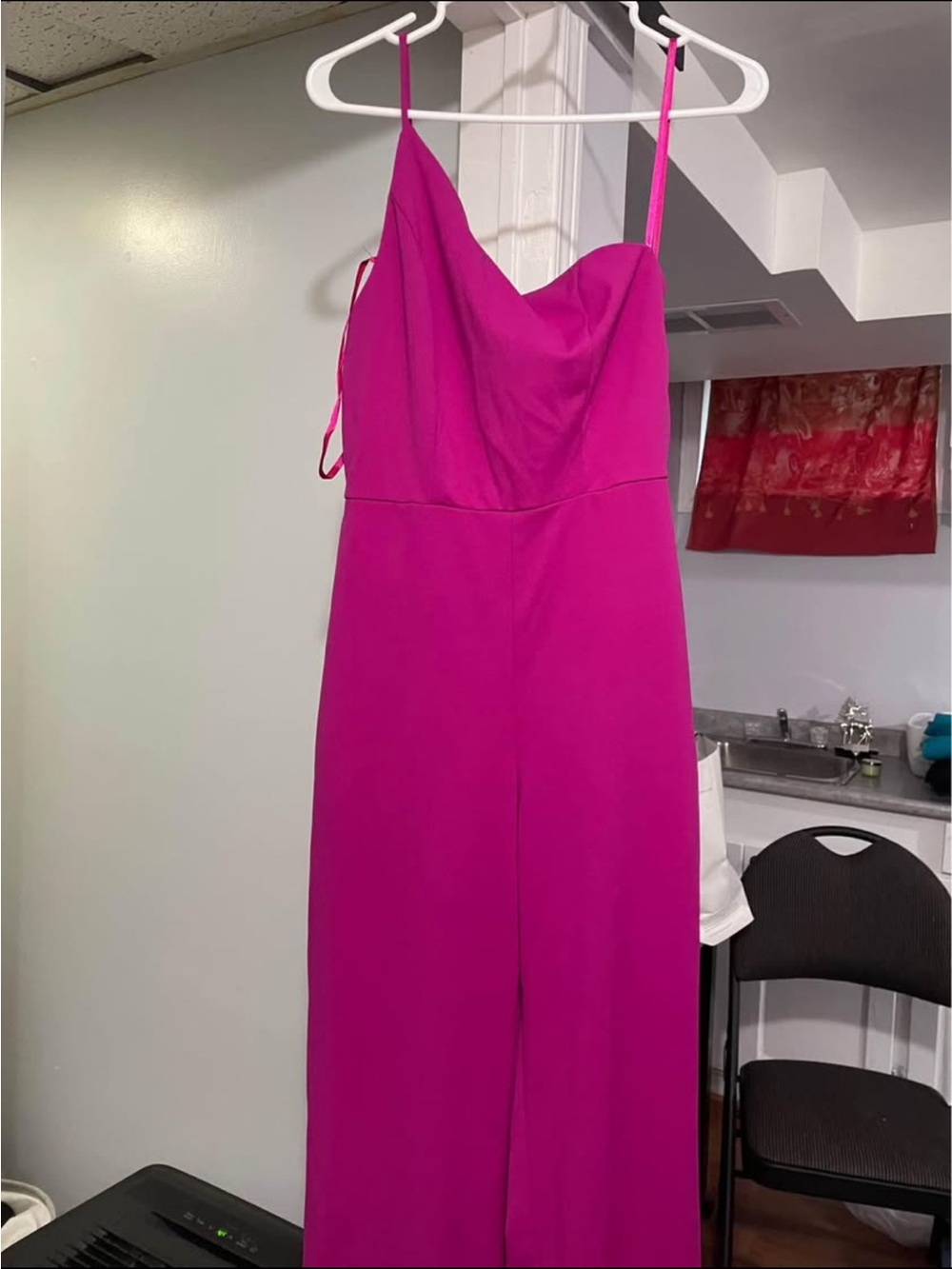 Magenta Jumpsuit Dress